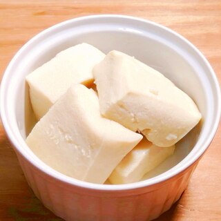 【めんつゆで】高野豆腐の含め煮